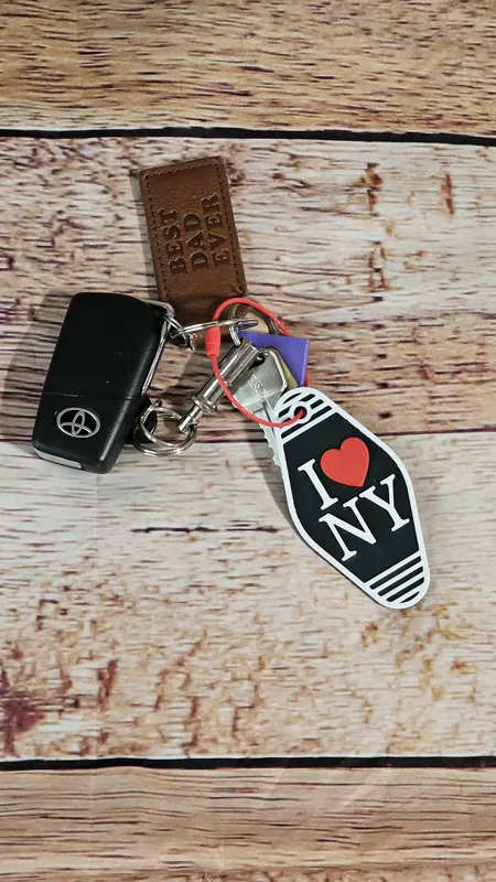Custom Keychain - Personalized 3D printed keychain
